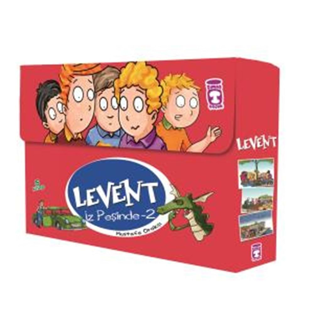 Levent İz Peşinde 2 Set 5 Kitap Takım