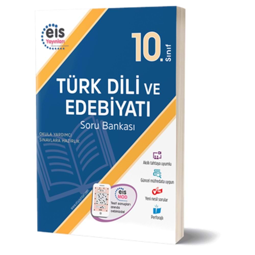 Eis 10. Sınıf Türk Dili Ve Edebiyatı Soru Bankası