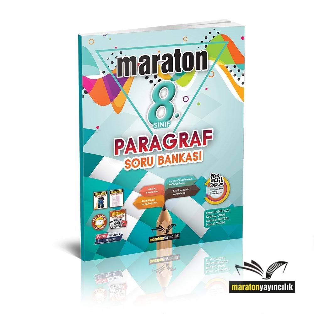 Maraton 8. Sınıf Türkçe Paragraf Soru Bankası
