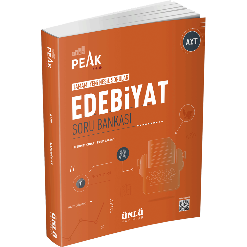 Ünlü AYT Edebiyat Best Peak Soru Bankası