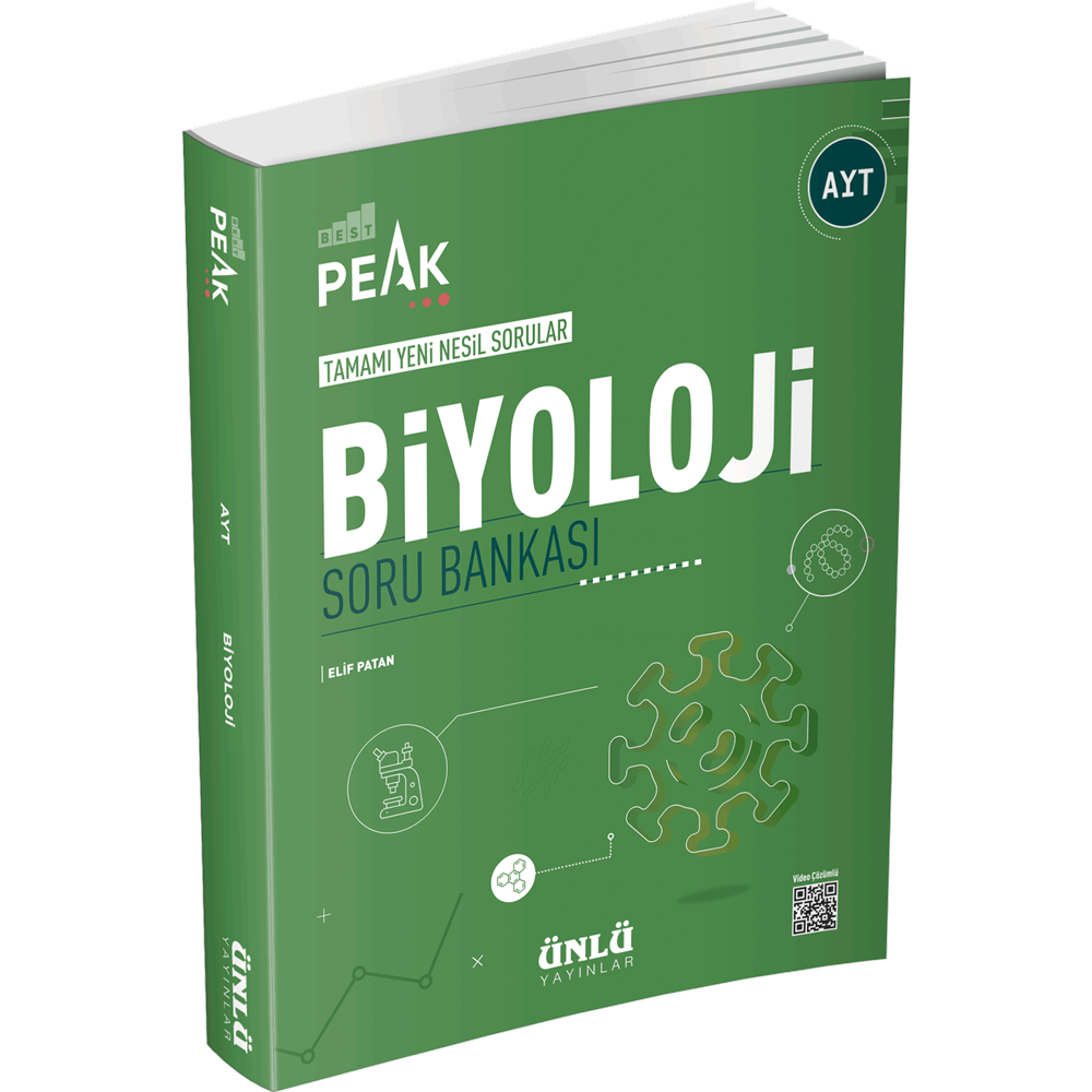 Ünlü AYT Biyoloji Best Peak Soru Bankası