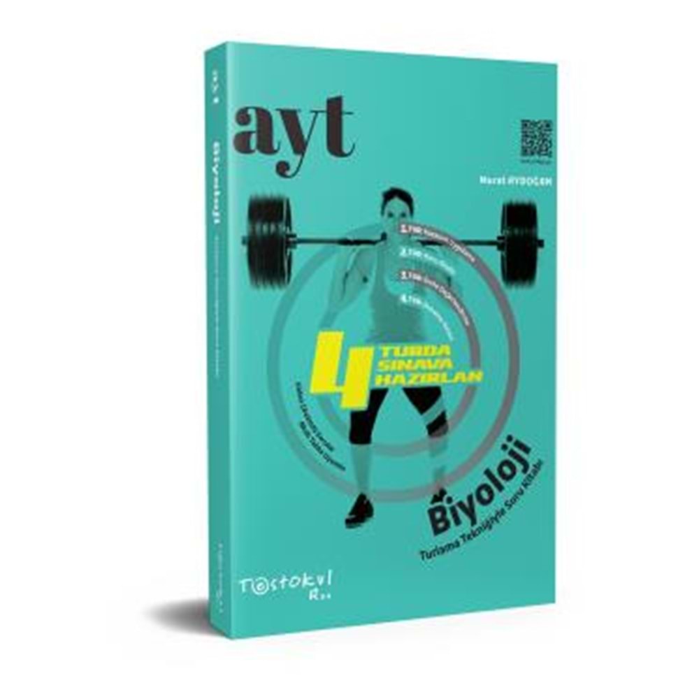 Test Okul Turlama Tekniğiye AYT Biyoloji Soru Kitabı