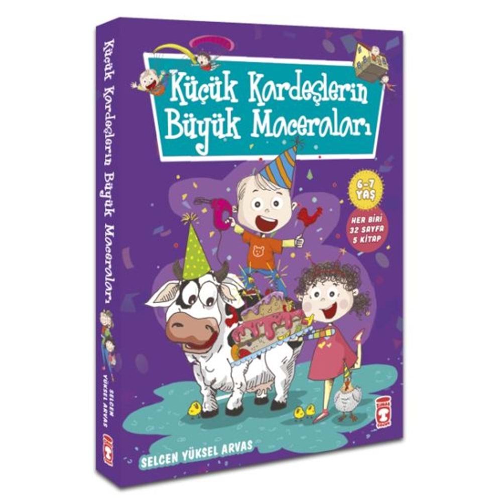 Küçük Kardeşlerin Büyük Maceraları Seti 5 Kitap