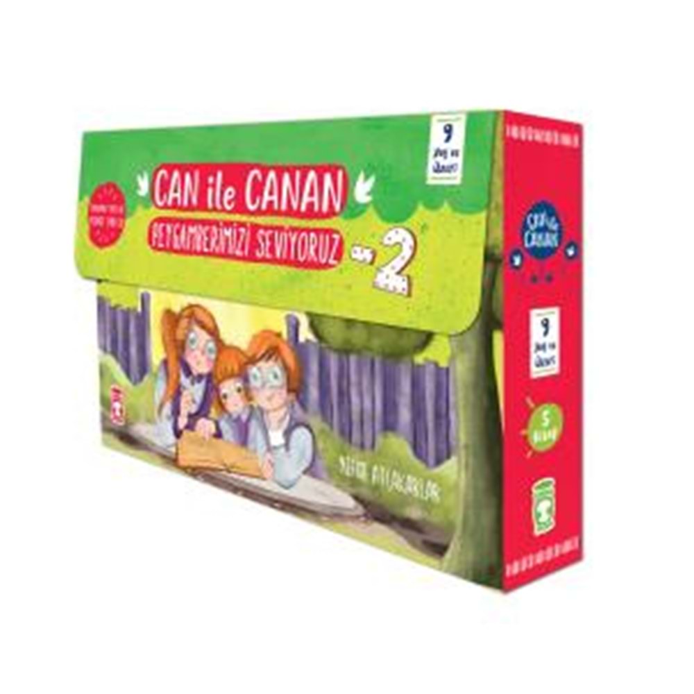Can İle Canan Peygamberimizi Seviyoruz 2 Set 5 Kitap