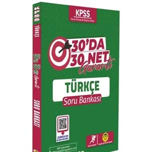 Tasarı KPSS Türkçe 30 Da 30 Net Garanti Soru Bankası