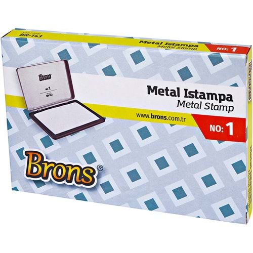 BRONS METAL ISTAMPA NO:1 BR-143