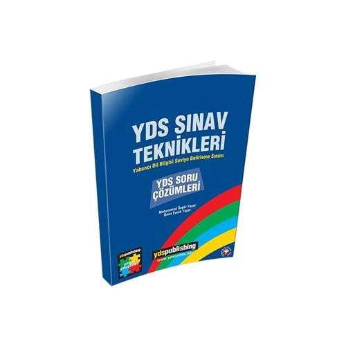 YDS Publishing Sınav Teknikleri YDS Soru Çözümleri