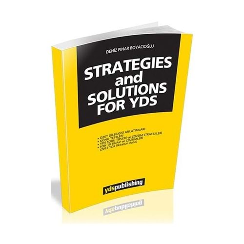 YDS Publishing Strategies and Solutions For YDS
