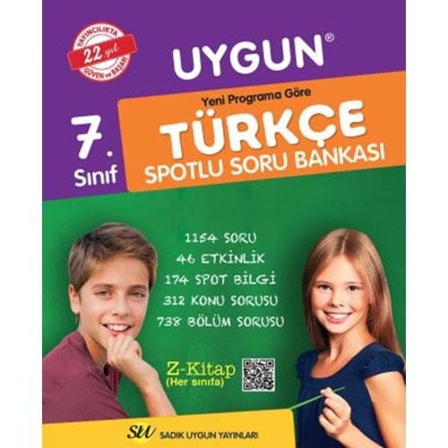 Sadık Uygun 7.Sınıf Türkçe Soru Bankası