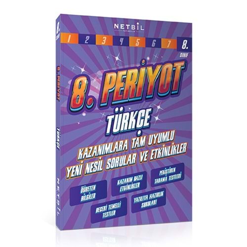 Netbil 8. Sınıf Periyot Türkçe Sorular Ve Etkinlikler