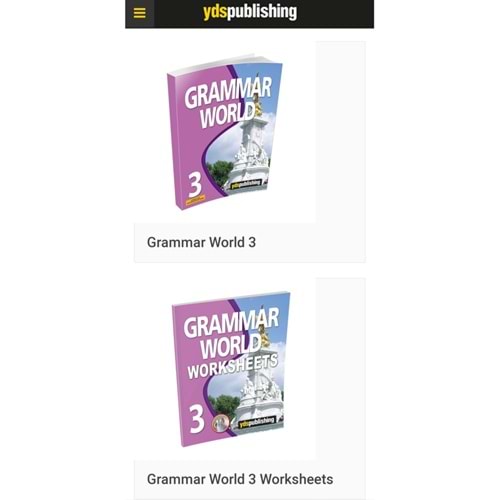 YDS Publishing Grammar World-3