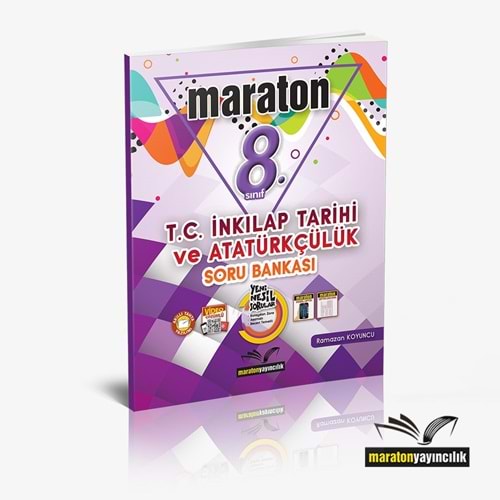 Maraton 8. Sınıf T.C. İnkılap Tarihi ve Atatürkçülük Soru Bankası
