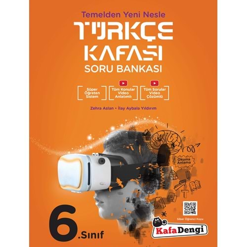 Kafa Dengi 6 .Sınıf Türkçe Kafası Video Çözümlü Soru Bankası