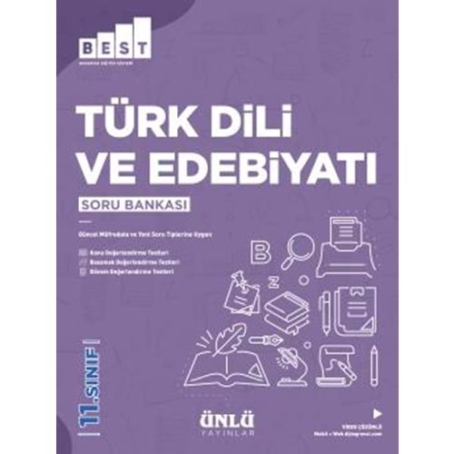 Ünlü 11. Sınıf Best Türk Dili ve Edebiyatı Soru Bankası