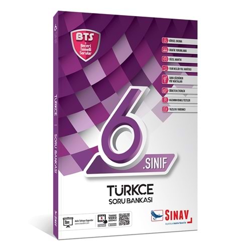 Sınav 6. Sınıf Türkçe Soru Bankası (BTS)