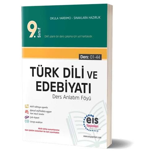 Eis DAf 9. Sınıf Türk Dili ve Edebiyatı