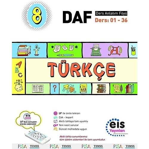 Eis DAF 8. Sınıf Türkçe