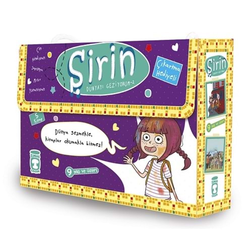 Şirin Dünyayı Geziyorum 2 Set 5 Kitap