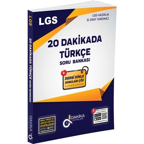 Dakika LGS 20 Dakikada Türkçe Soru Bankası