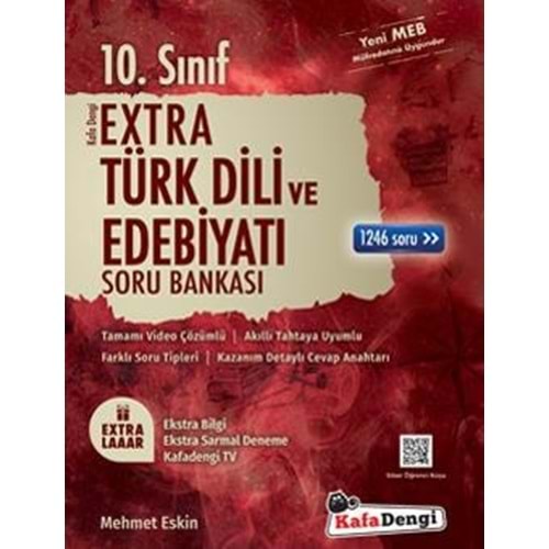 Kafa Dengi 10. Sınıf Türk Dili Ve Edebiyat Extra Soru Bankası