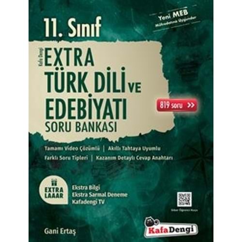 Kafa Dengi 11. Sınıf Türk Dili Ve Edebiyat Extra Soru Bankası
