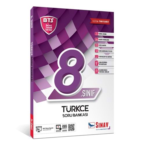 Sınav 8. Sınıf BTS Türkçe Soru Bankası