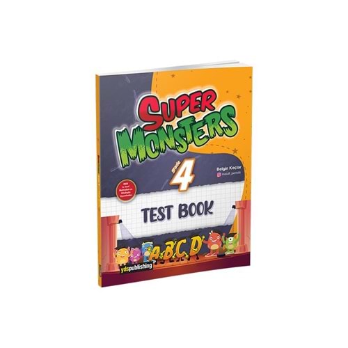 YDS Publishing 4. Sınıf Super Monsters Test Book