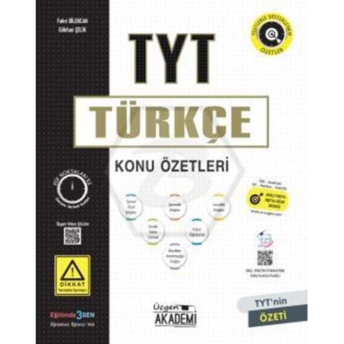 Üçgen Akademi TYT Türkçe Konu Özetleri