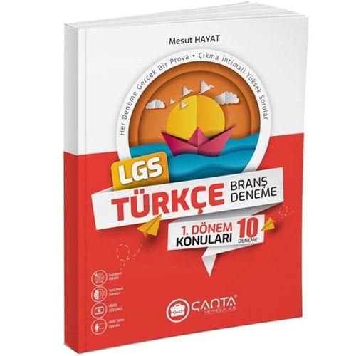 Çanta 8. Sınıf LGS Türkçe Branş Deneme