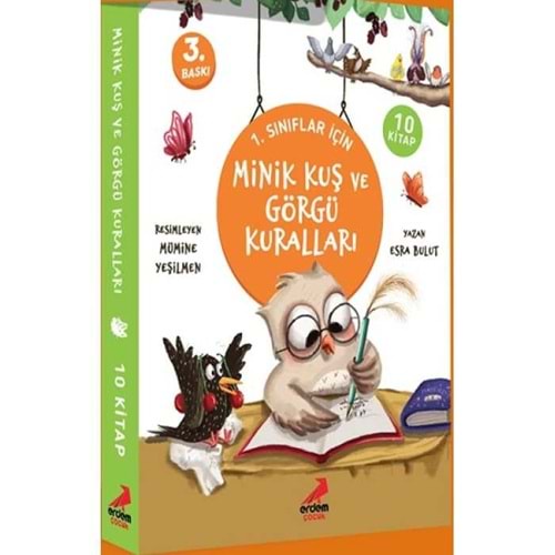 Minik Kuş Ve Görgü Kuralları - 10 Kitap Set