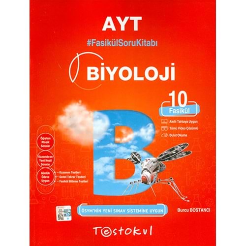 Test Okul AYT Biyoloji Fasikül Soru Kitabı