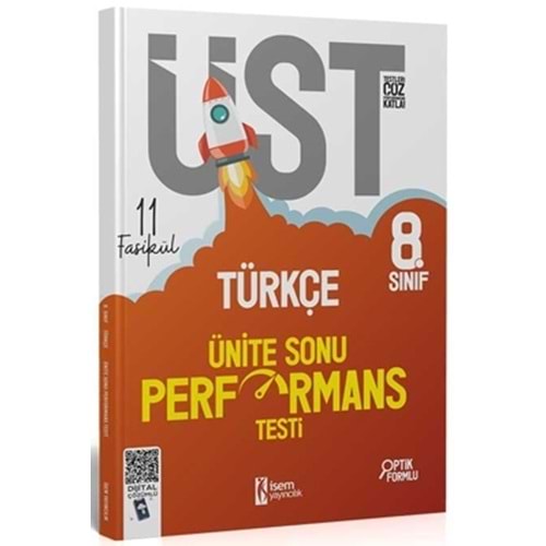İsem 8. Sınıf Türkçe Ünite Sonu Performans Testi 11 Fasikül