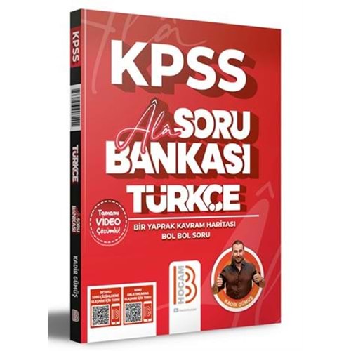 Benim Hocam 2024 KPSS Türkçe Âlâ Soru Bankası