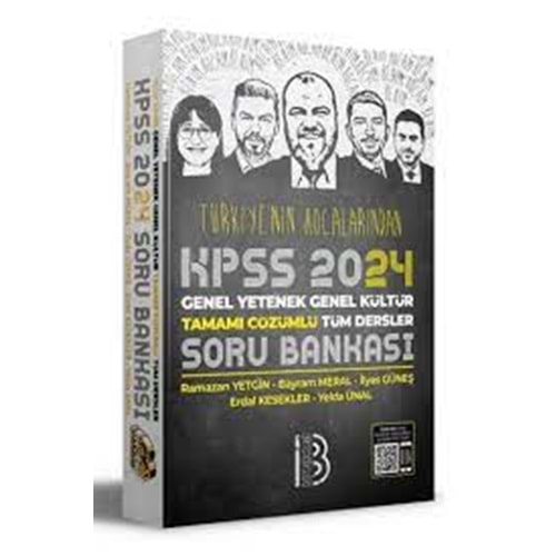Benim Hocam 2024 KPSS Türkiyenin Hocalarından Tüm Dersler Tamamı Çözümlü Soru Bankası