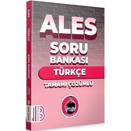Benim Hocam 2024 ALES Türkçe Tamamı Çözümlü Soru Bankası