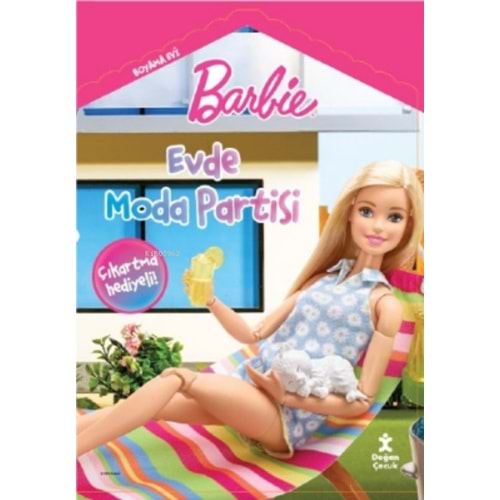 Barbie Boyama Evi Evde Moda Partisi