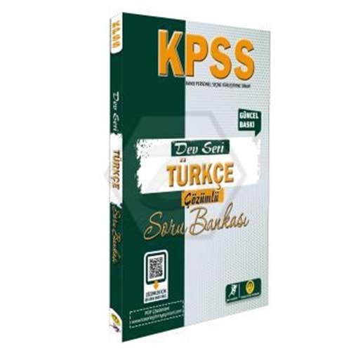 Tasarı KPSS Türkçe Dev Seri Soru Bankası Çözümlü