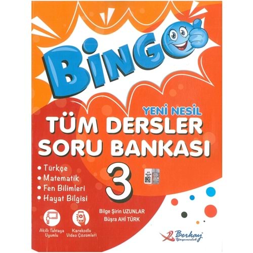 Berkay 3. Sınıf Bingo Tüm Dersler Soru Bankası