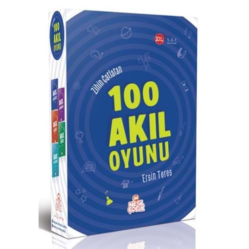 Zihin Çatlatan 100 Akıl Oyunu Seti 5 Kitap
