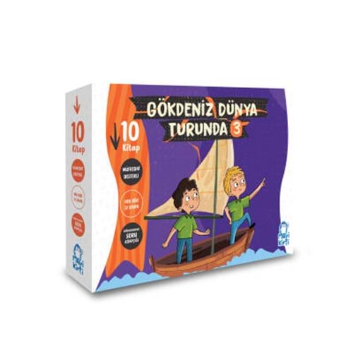 Gökdeniz Dünya Turunda 3 (2. Sınıf Seti 10 Kitap)