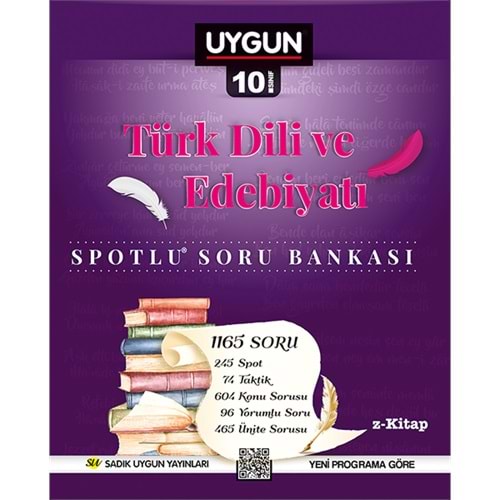 Sadık Uygun 10. Sınıf Türk Dili Ve Edebiyatı