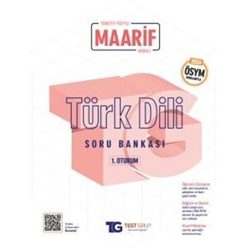 TG 1. Oturum Maarif Soru Bankası Türk Dili (Türkçe)