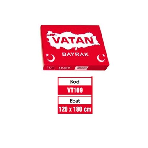VATAN BAYRAK 120X180