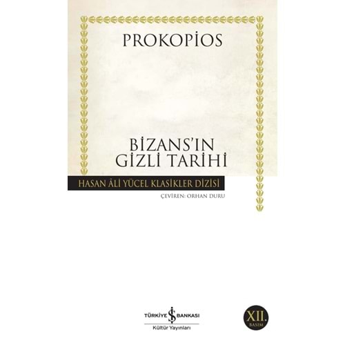 Bizansın Gizli Tarihi Hasan Ali Yücel Klasikleri