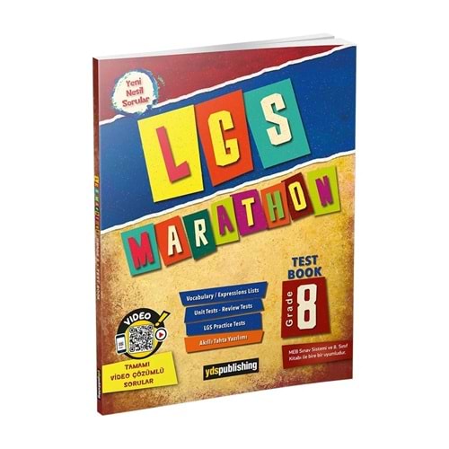 YDS Publishing 8. Sınıf LGS Maraton Test Book