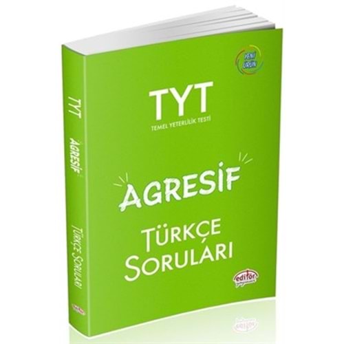 Editör TYT Agresif Türkçe Soruları