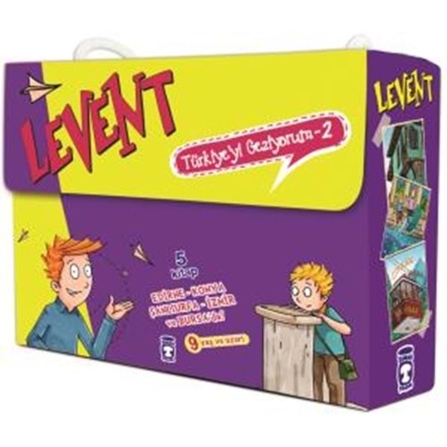 Levent Türkiye'yi Geziyorum 2 5 Kitap Takım