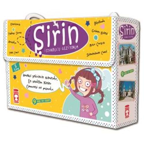 Şirin İstanbul'u Geziyorum 1 Set 5 Kitap Takım