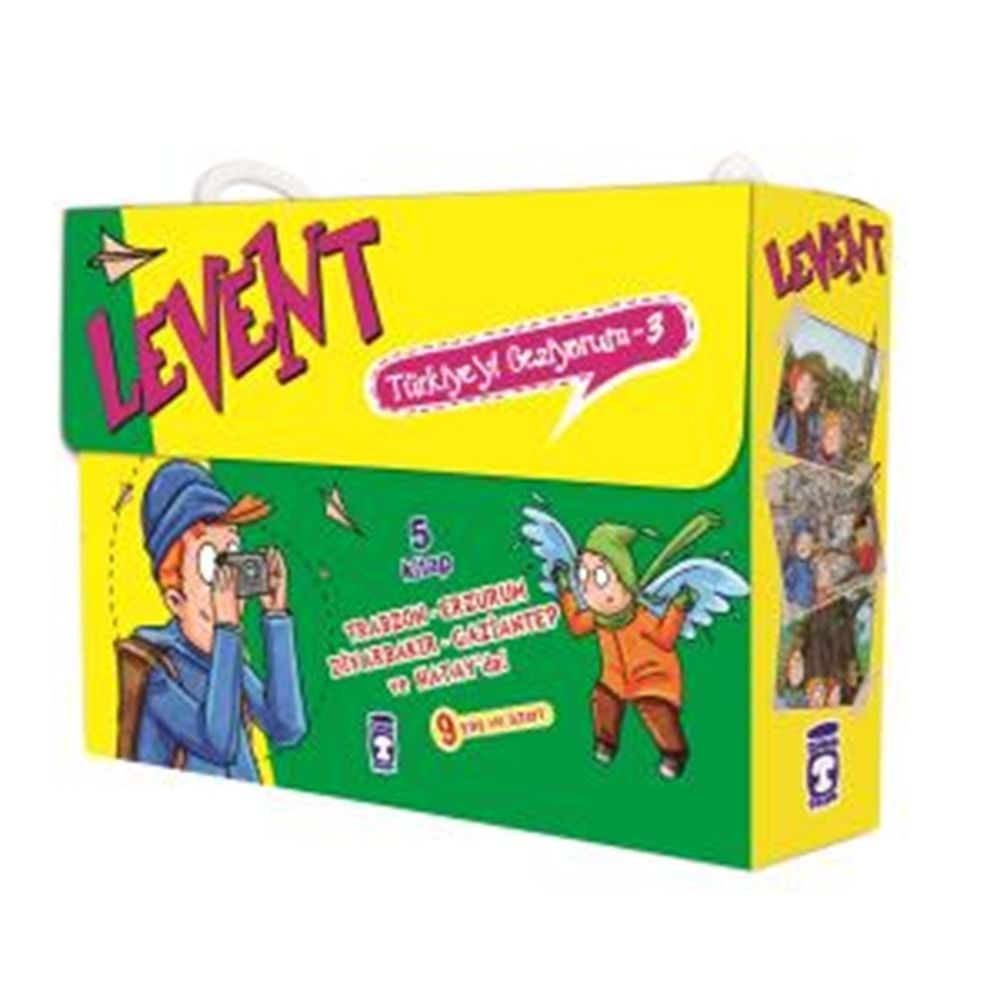 Levent Türkiye'yi Geziyorum 3 5 Kitap Takım