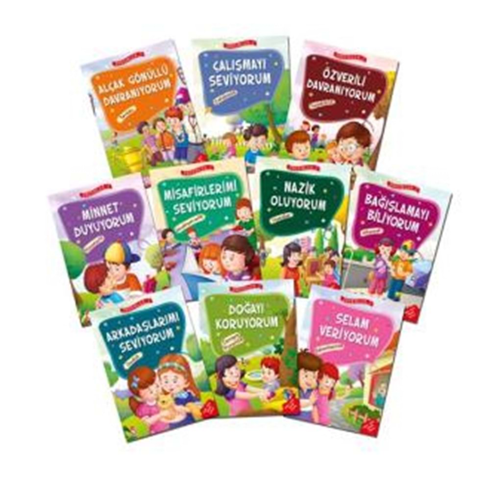 Erdemler Serisi 2 Set 10 Kitap Takım